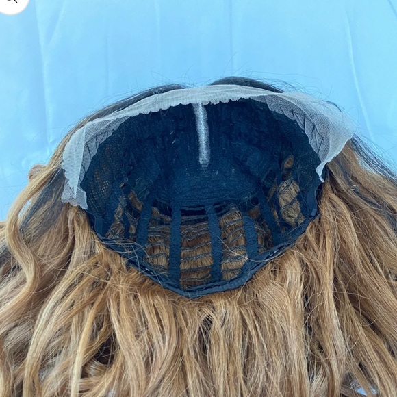 lace wig long wavy curls Ombre available main image 7